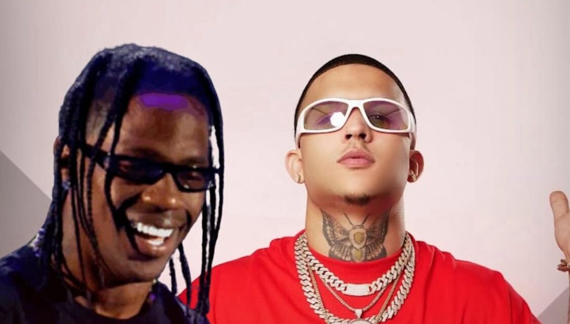 Travis Scott y Jey uno envía saludos a la casa de Alofoke