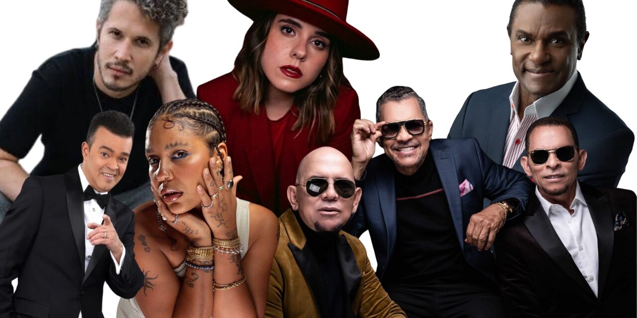 Los dominicanos pusieron la bandera ingreso en nominaciones en el Grammy Latin 2025