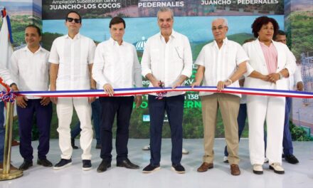 Abinader inaugura proyectos de infraestructura energética en Pedernales