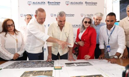 Abinader transfiere RD $ 658 millones al Ayuntamiento de Santiago para proyectos de mejora
