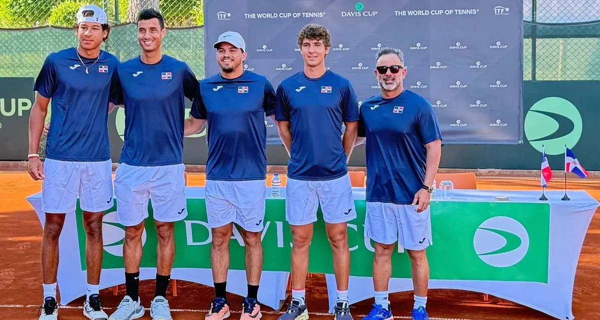 República Dominciana, repertorio para choque Ucrania Copa Davis