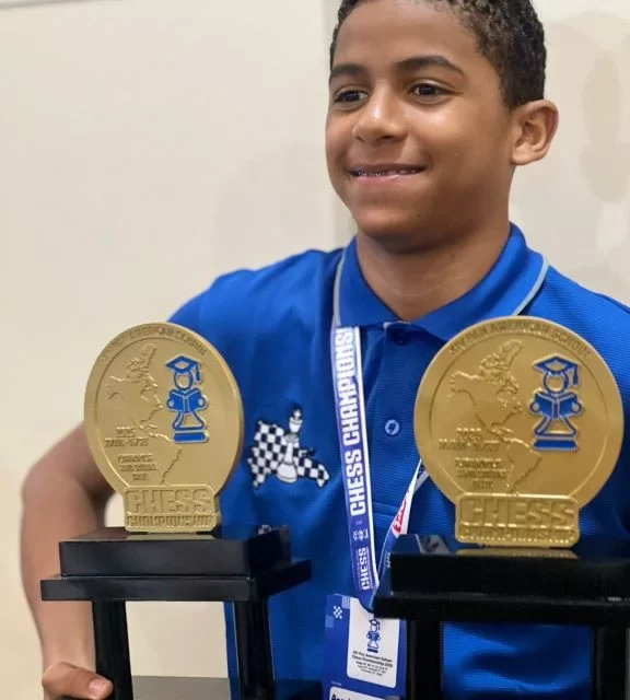 Dominicano Lara Santos anhelo dos oros Panam ajedrez