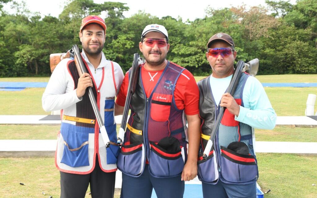 Equipo skeet tiro al plato clasifica a JJCC Santo Domingo 2026