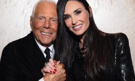 Demi Moore lamenta la partida de Giorgio Armani y expresa su obligación por el enviado del diseñador