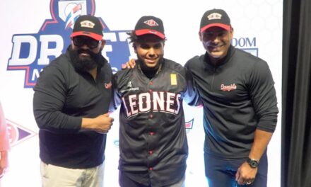 Carlos Peña resalta la comicios de Rainiel Rodríguez como la primera selección del Escogido en el Draft 2025