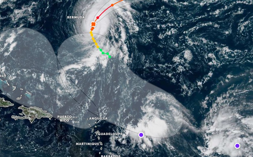 Indomet advierte sobre la temporada activa de huracanes con Gabrielle y el progreso de ondas tropicales