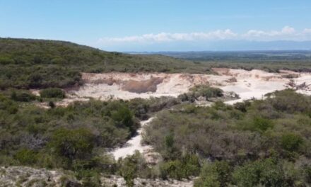 Las comunidades denuncian el daño del río por presunta minería ilegal en La Guázara