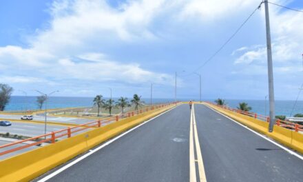 MOPC completa la renovación del paso elevado de Hípica en Santo Domingo Este