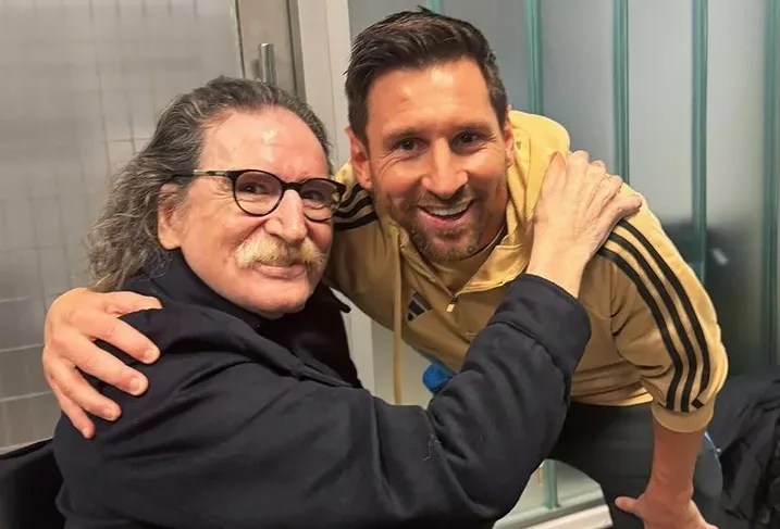 Charly García se despide de Messi con un emotivo “Dios te bendiga” en el Monumental