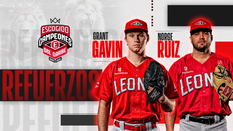 Grant Gavin y Norge Ruiz volverán a engrosar la rotación de los Leones del Escogido
