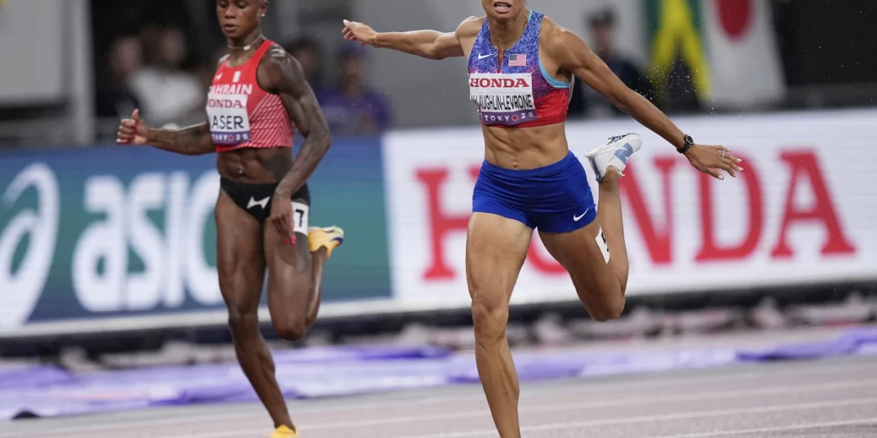 McLaughlin-Levrone dice que es posible hacer el doblete de 400 metros vallas