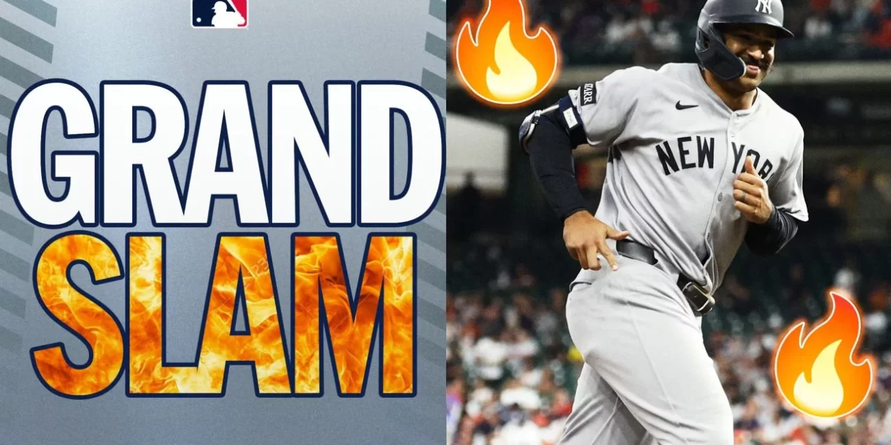 Yankees dominaron en Houston con grand slam de Grisham y maravilla de Fried