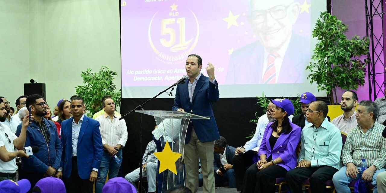 Johnny Pujols en la Asamblea de PLD: «Sin memoria no hay verdad, y sin verdad no hay futuro»