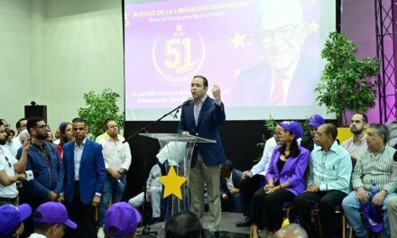 Johnny Pujols en la Asamblea de PLD: «Sin memoria no hay verdad, y sin verdad no hay futuro»