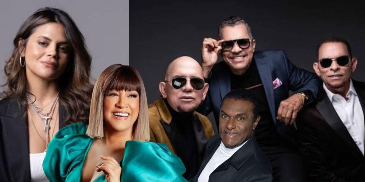 Cuatro artistas dominicanos brillan en el Grammy latino