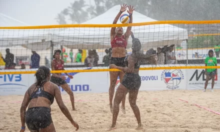 RD arranca con triunfo en clasificatorio Norceca 2025 de balonvolea de playa