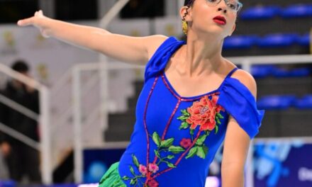 Letizia García será primera dominicana danza sobre patines