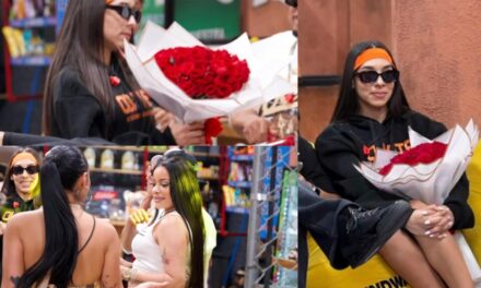 El insuperable sorprende a los gigi con flores, por desplegar los luceros sobre el Sr. Jiménez