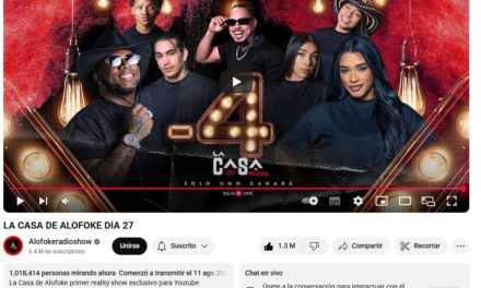 ¡Sigue la jugada! La casa de Alofoke supera un millón