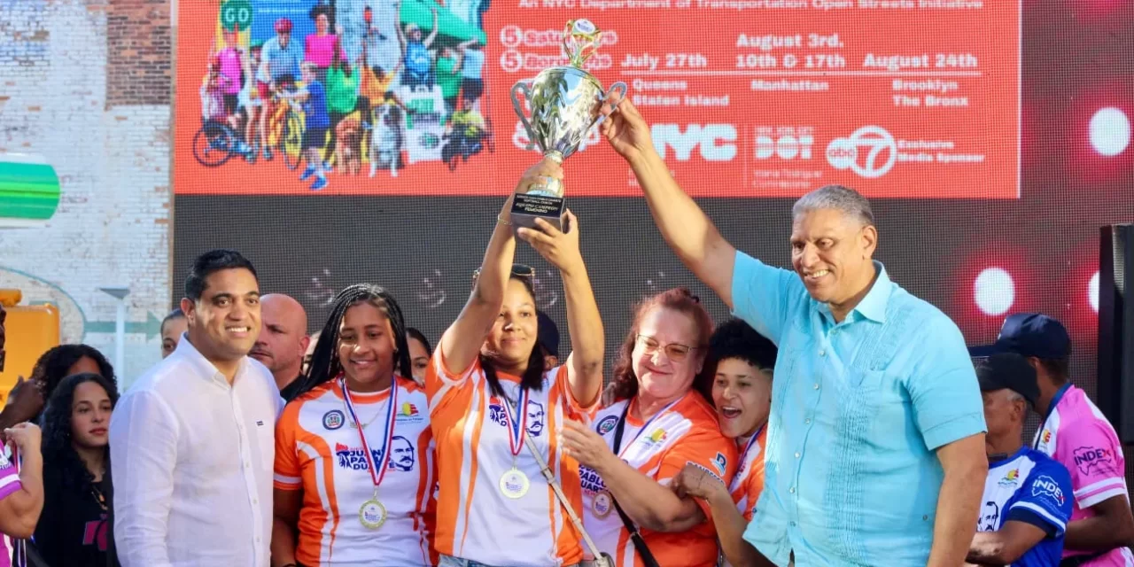 Ministro Kelvin Cruz cierra con corchete de oro los Juegos Juan Pablo Duarte NY 2025