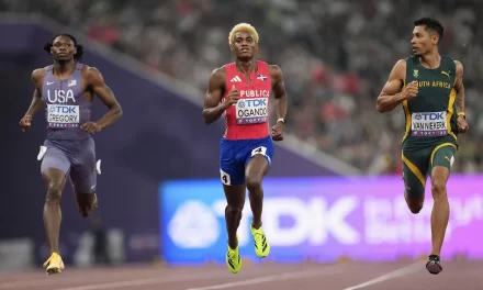 Alexander Ogando queda sexto en final de los 200 metros Mundial Tokio