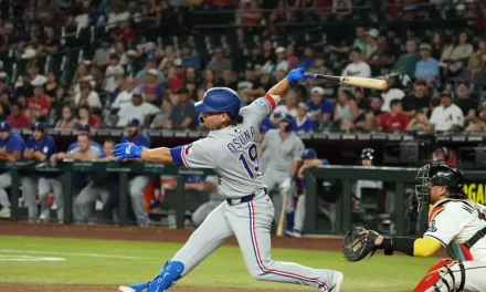 Rangers ganan sexto engranaje al hilo y coquetean con el tercer Comodín de la Liga Americana