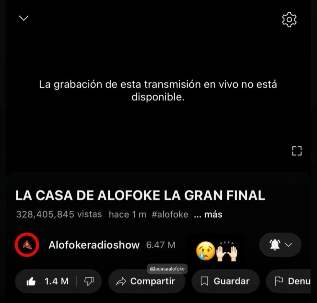 ¡Histórico! La Casa de Alofake está coronada con más de 328 millones de visitas durante un mes en vivo en YouTube, noticias de hoy en la República Dominicana | Último minuto