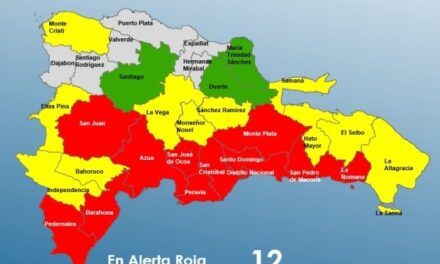 11 provincias en Alerta Roja