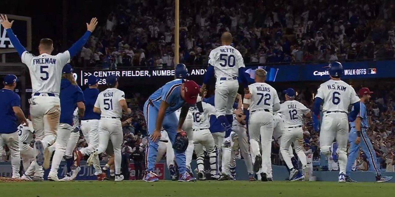 Dodgers eliminan a Filis y avanzan a su cuarta Serie de Campeonato en la división