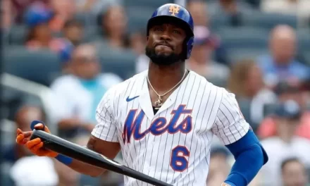 Dominicano Starling Marte se despide de los fanáticos de los Mets