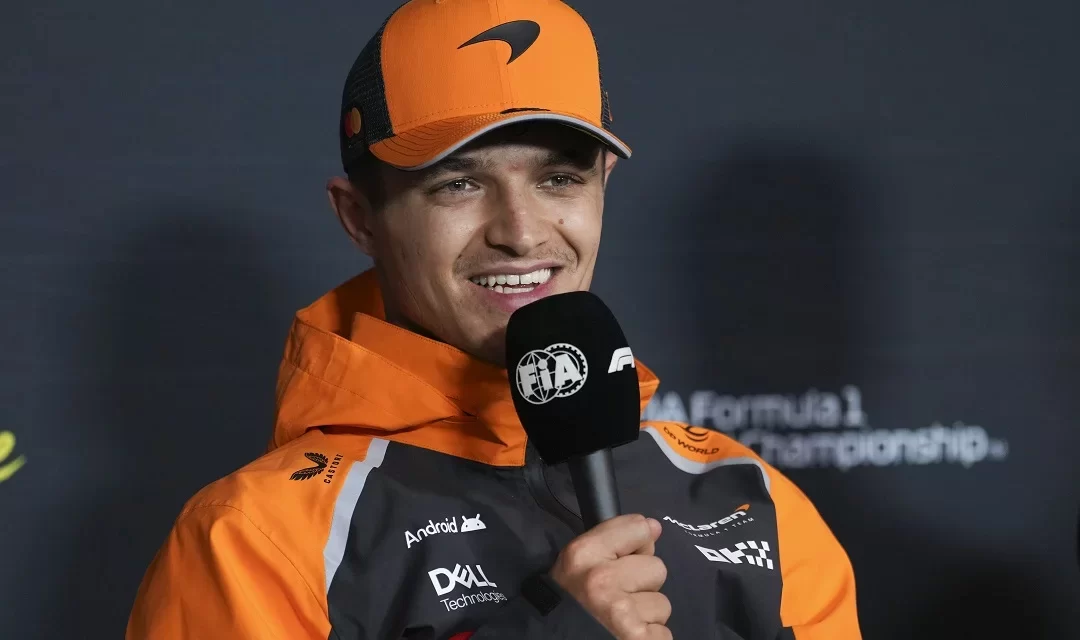 Lando Norris lideró en los ensayos del GP de Estados Unidos