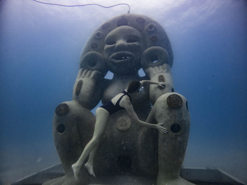 El Consejo de Sosúa órdenes de exterminio de la estatua submarina de Atabey