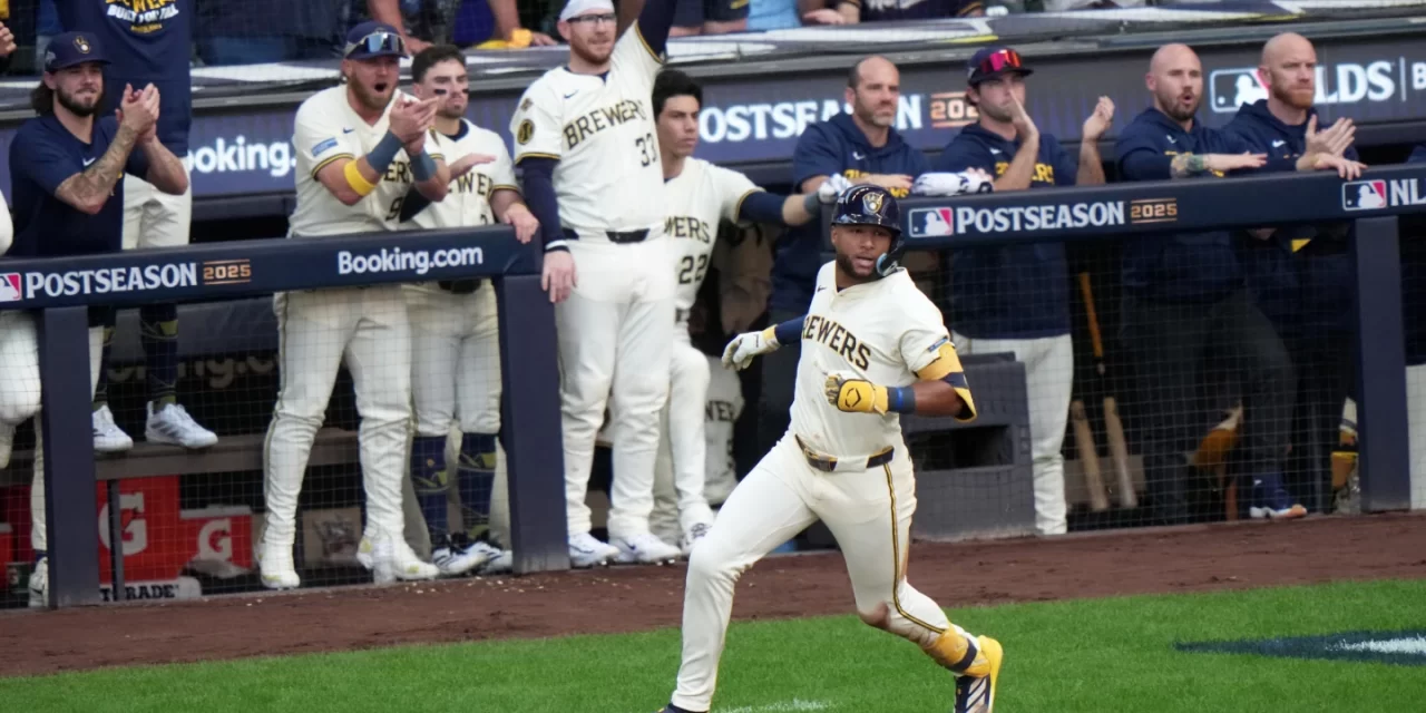 Chourio abandona por una equimosis en el tendón de la corva tras conectar 3 hits en las primeras 2 entradas