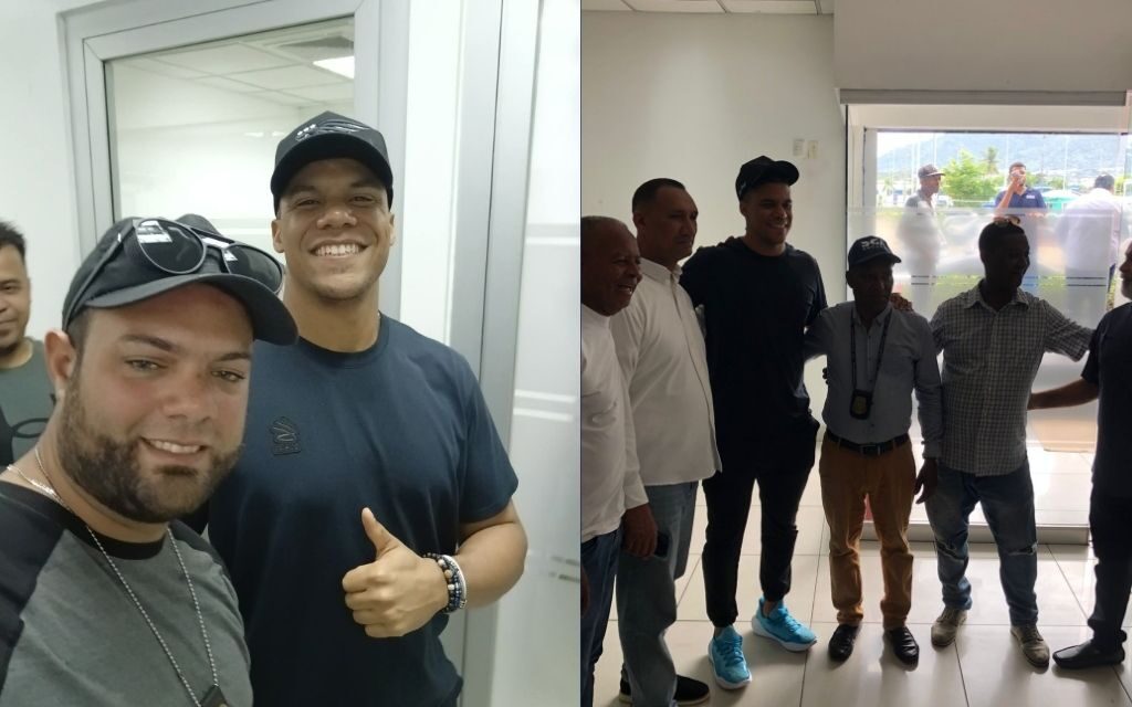 Juan Soto causa revuelo con su visitante sorpresa a Puerto Plata
