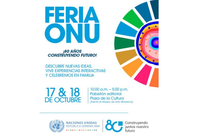 ONU celebra 80 abriles con feria gratuita en Santo Domingo