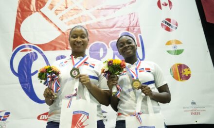 RD apetencia oro en el Santo Domingo Open de Bádminton 2025