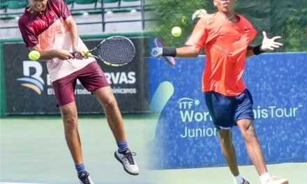 Pérez y Guerrero avanzan a cuartos Copa Tenis Mangú J60