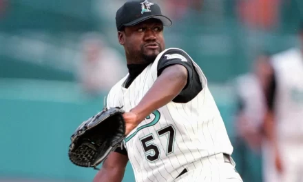 Marlins celebran el 25 aniversario de Antonio Alfonseca ser el primero de la franquicia en liderar salvamentos en la Liga Nacional