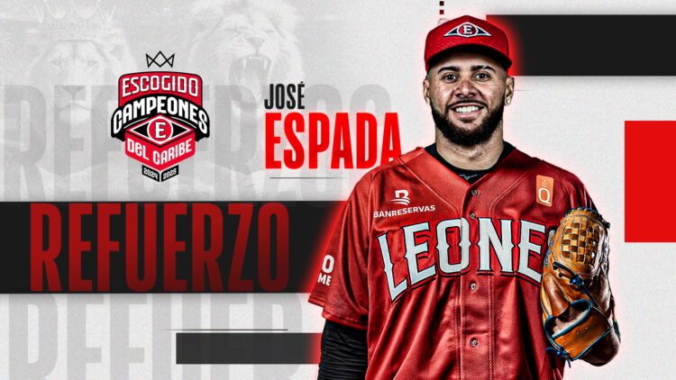 Leones anuncian al relevista puertorriqueño José Espada