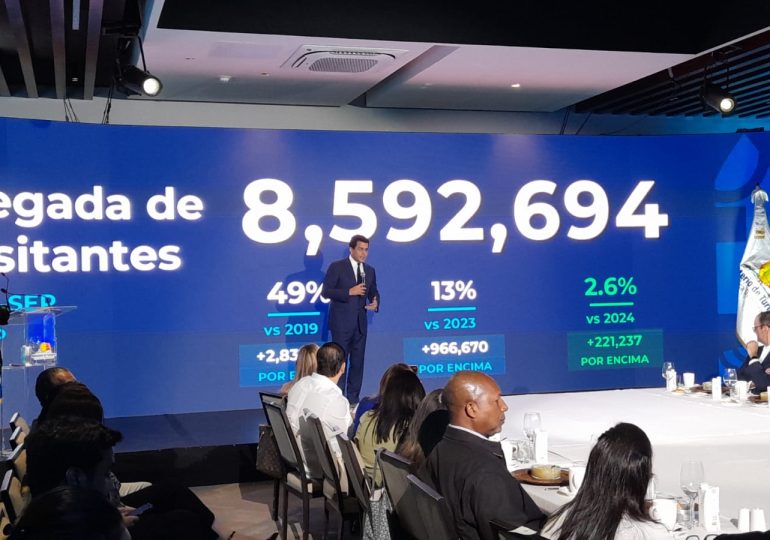 República Dominicana informa un crecimiento del 4,6% en el turismo volátil