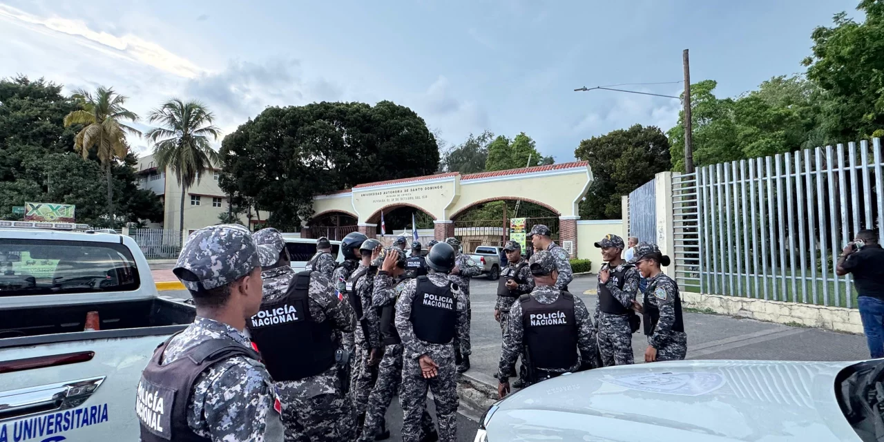 Tiroteo en UASD deja varios heridos, entre ellos oficial de seguridad