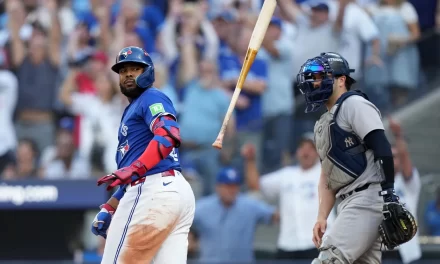Ortiz, Jeter y Alex resaltan postemporada de Vladimir Guerrero Jr