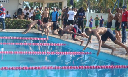 Fuerza Aérea anhelo la flotación de los Juegos Deportivos