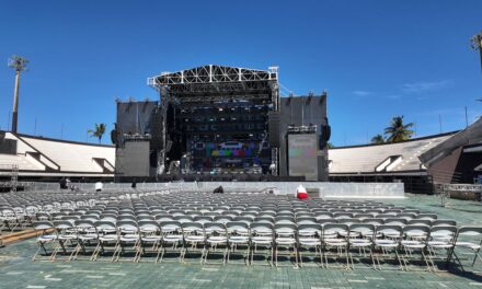Así luce el montaje del concierto de Wisin y Jowell & Randy de esta incertidumbre