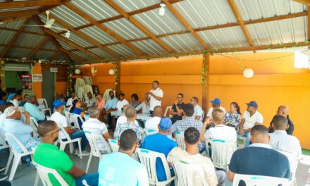 Víctor Pichardo y Darío Castillo lideran la marcha “Verifícate” del PRM en Monte Plata