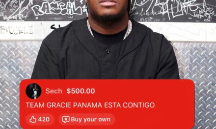 Sech se une al equipo Gracie y envía 500 dólares