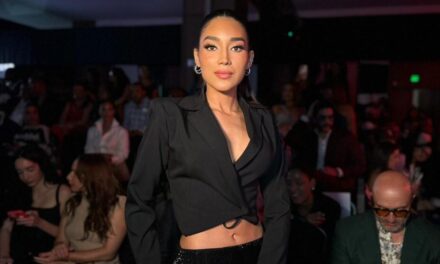 Jennifer Ventura, Miss Rd 2025, reaparece deslumbrante en la Semana de la Moda de RD
