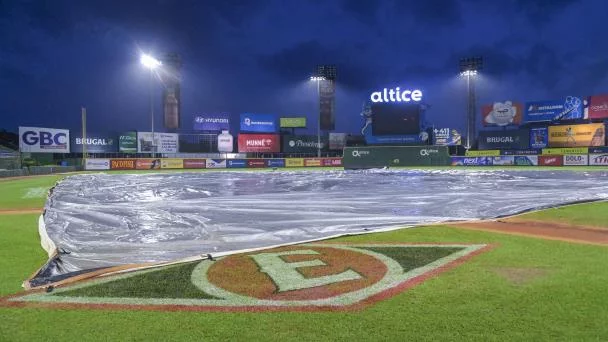 Lidom pospone partido Licey-Toros por condiciones dominio conveniente a las lluvias