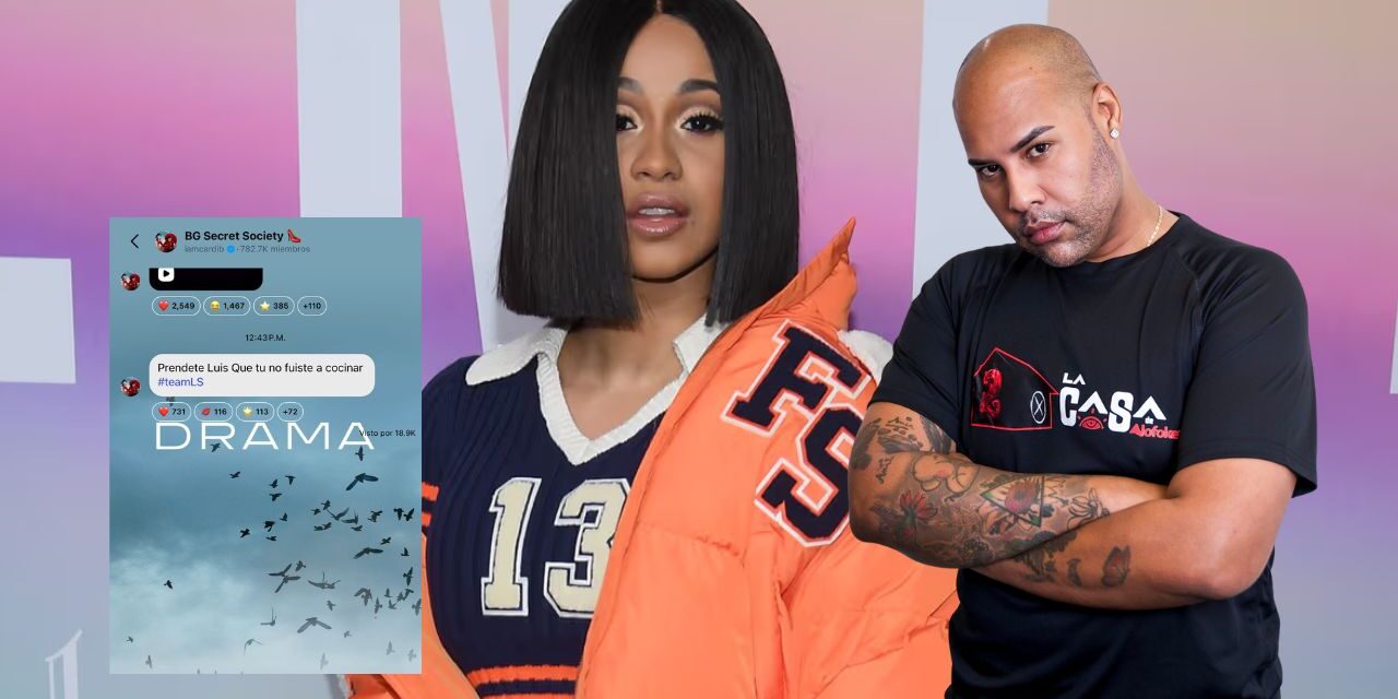 Cardi B a su estilista en LCDA: «Préndete Luis»