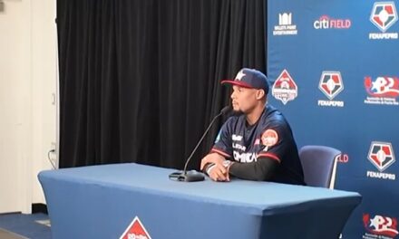 Carlos Gómez calienta el hábitat antiguamente del selección